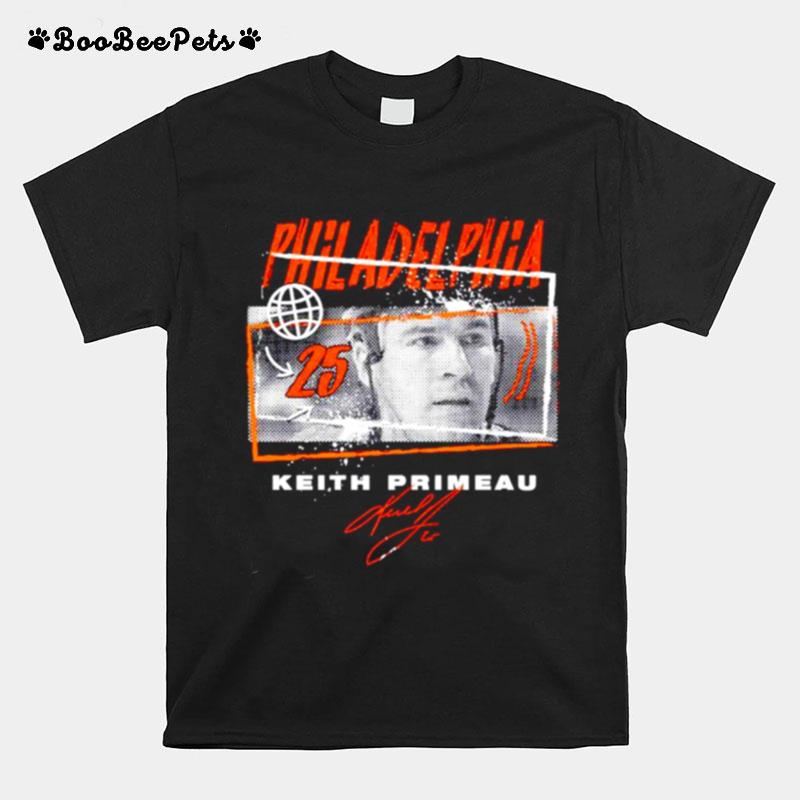 Keith Primeau Philadelphia Flyers Tones Signature T-Shirt