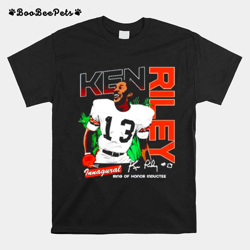 Ken Riley Ring Of Honor Inductee T-Shirt