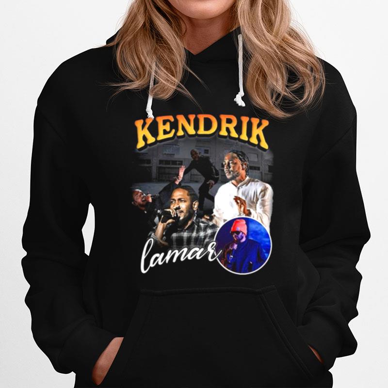 Kendrick Lamar Hip Hop Rap Vintage Retro 90S Hoodie