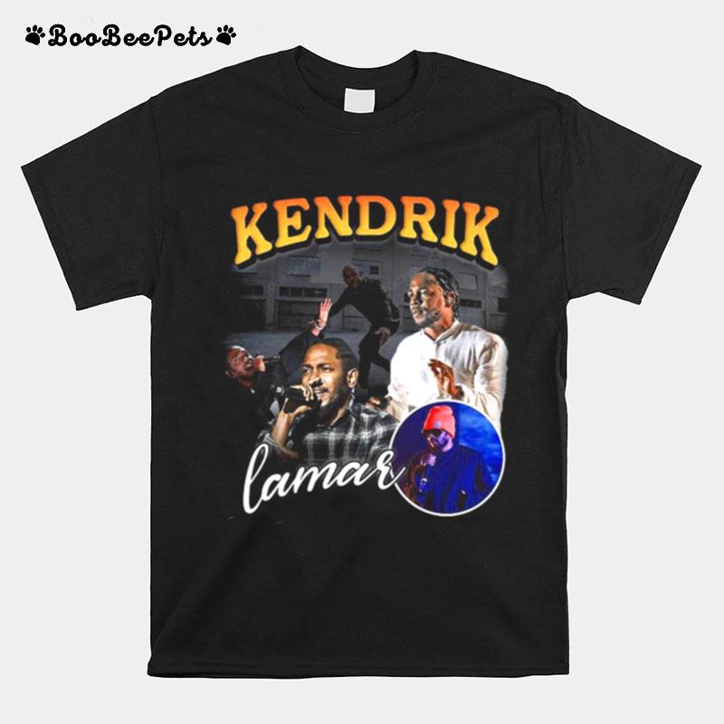 Kendrick Lamar Hip Hop Rap Vintage Retro 90S T-Shirt