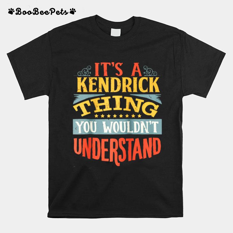 Kendrick Name T-Shirt