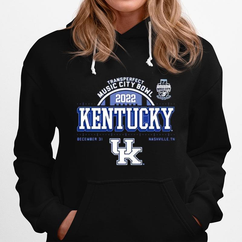 Kentucky Wildcats Transperfect Music City Bowl Bound 2022 Hoodie