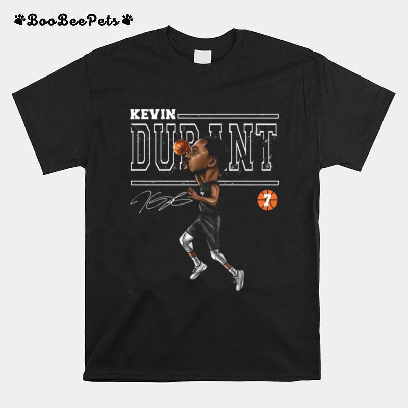 Kevin Durant Cartoon Basketball Vintage Bootleg T-Shirt