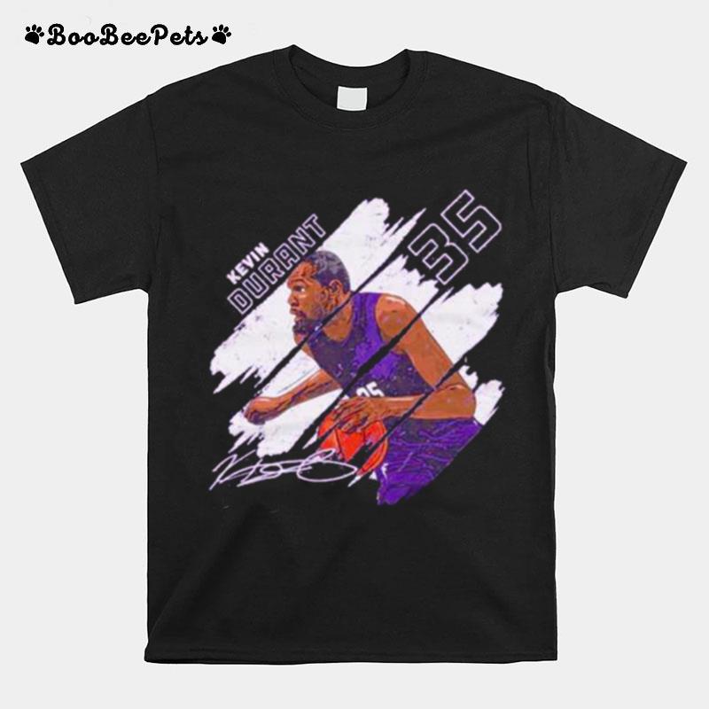 Kevin Durant Phoenix Suns Stripes T-Shirt