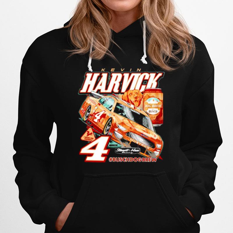 Kevin Harvick Stewart Haas Racing Team Collection Busch Dog Brew Hoodie