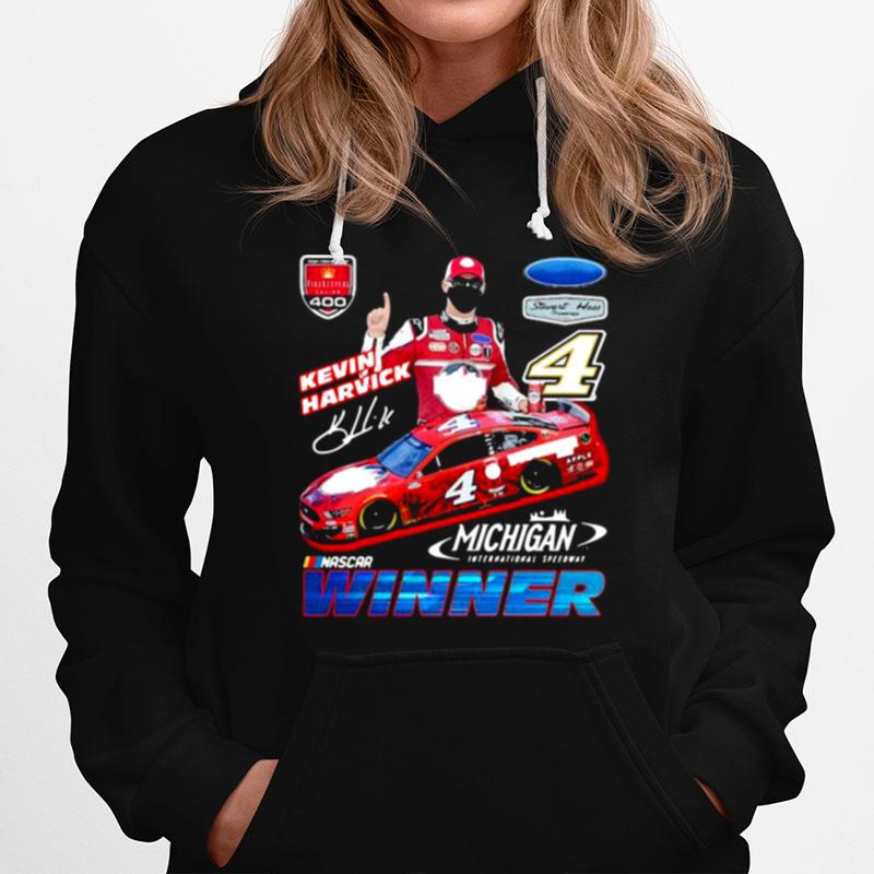 Kevin Harvick Winner Michigan Nascar Hoodie