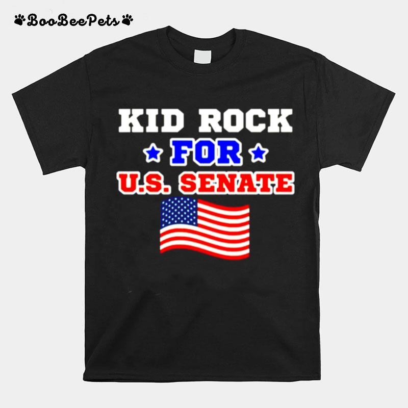 Kid Rock For Us Senate Political Patriotic T-Shirt