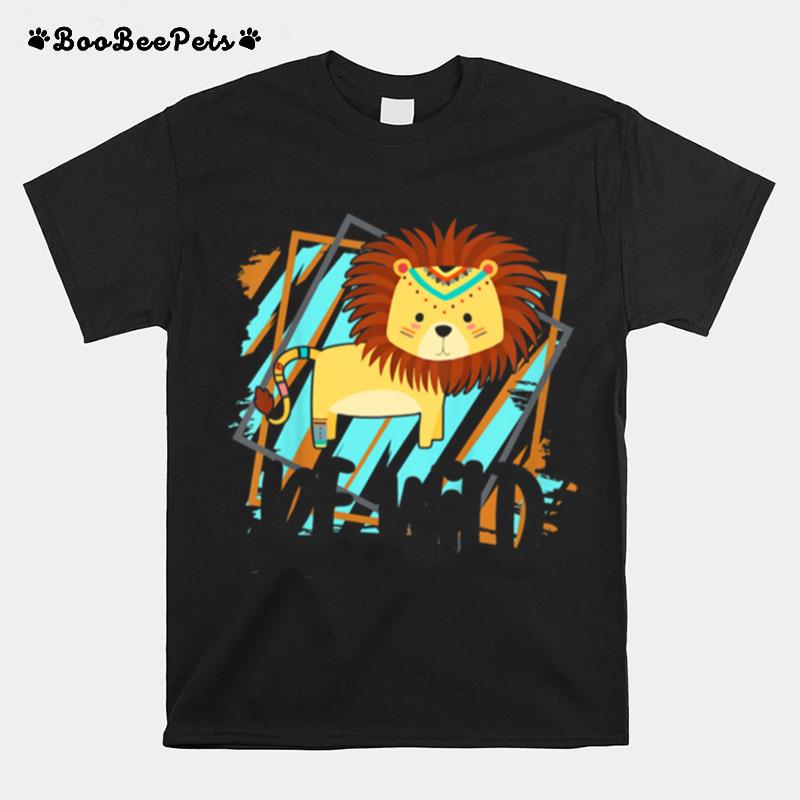 Kids Be Wild Gypsy Hippie Lion Girls Toddler T-Shirt