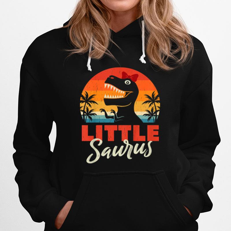 Kids Littlesaurus Girl Dinosaur Kid Hoodie