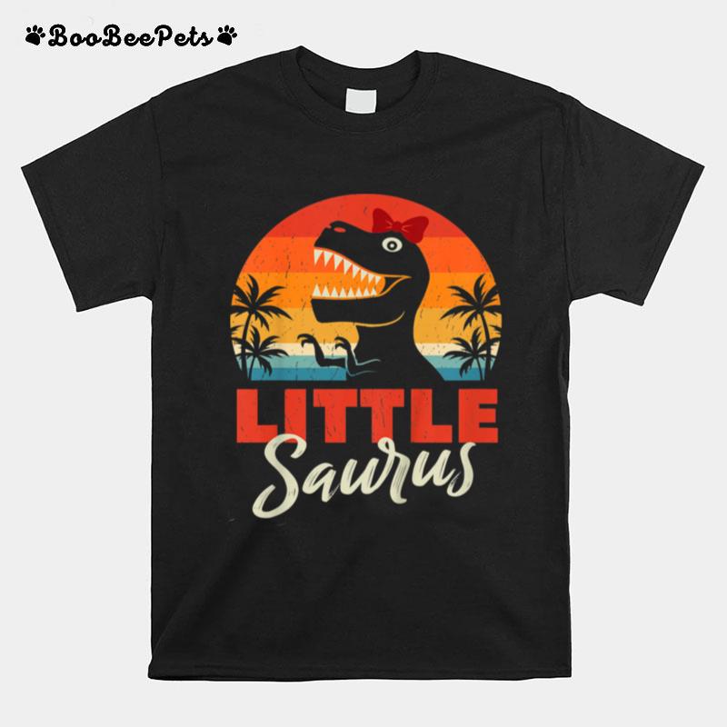 Kids Littlesaurus Girl Dinosaur Kid T-Shirt