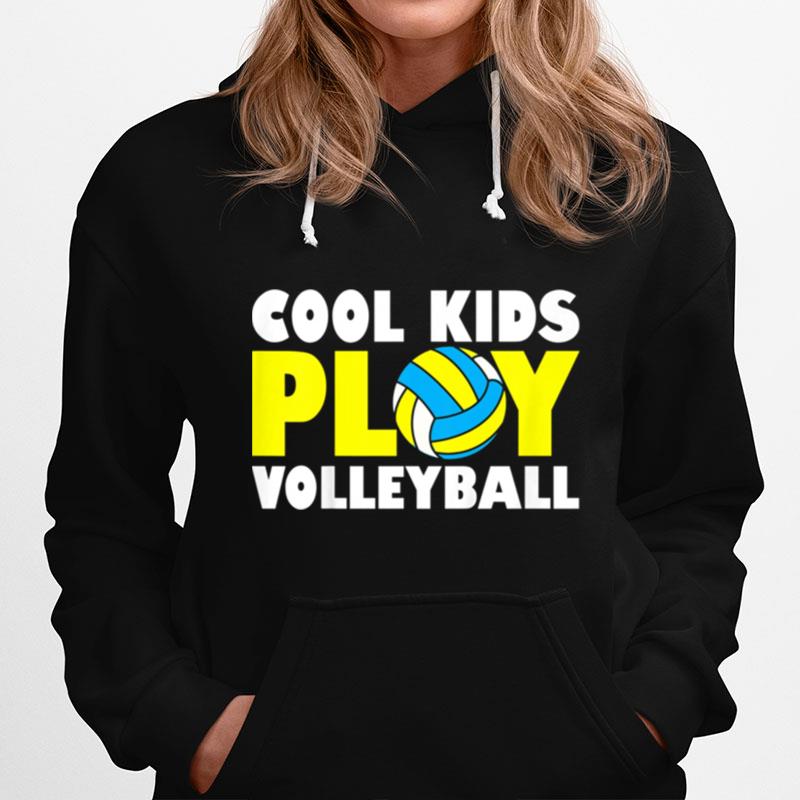 Kids Play Volleyball Hoodie