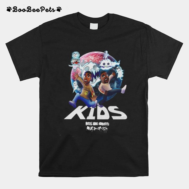 Kids See Ghosts Graphic Kanye West Kid Cudi T-Shirt