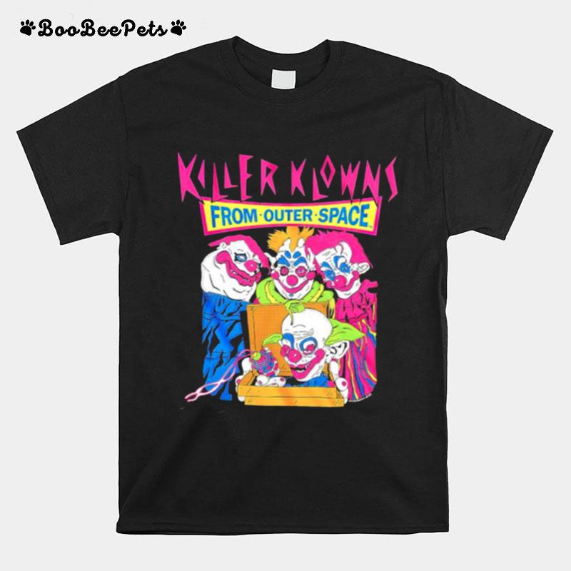 Killer Klowns From Outer Space Pizza Box T-Shirt