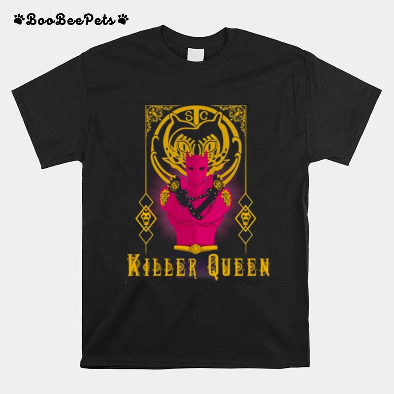 Killer Queen Jojos Bizarre Adventure Manga T-Shirt