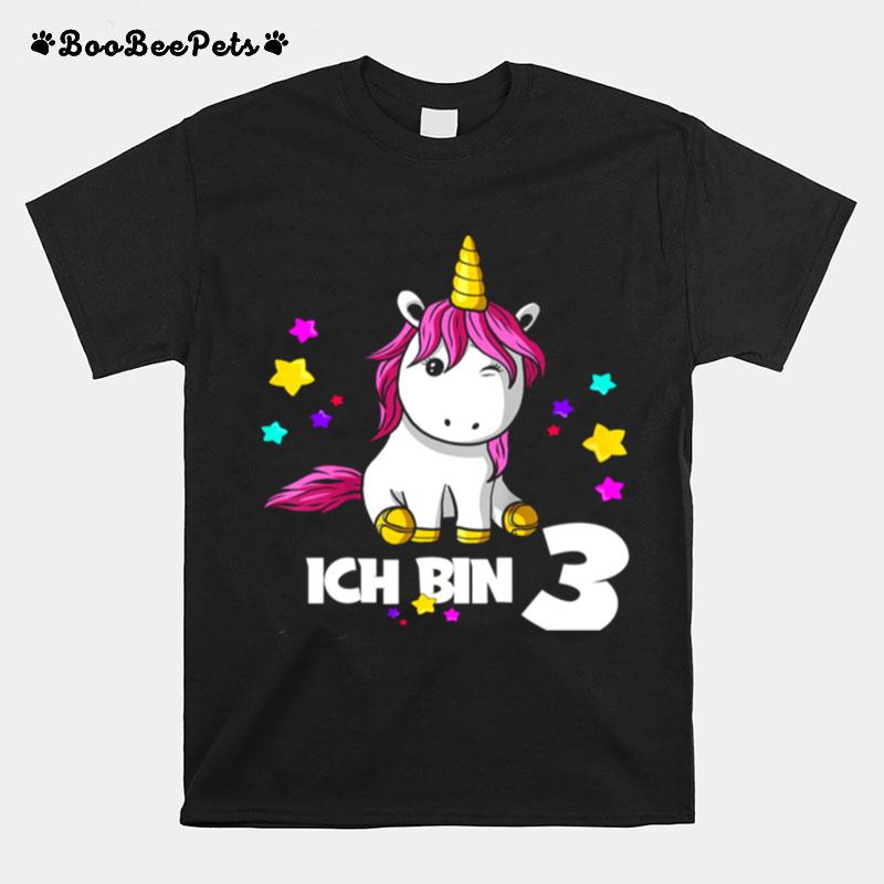 Kinder 3 Jahre Madchen Einhorn T-Shirt