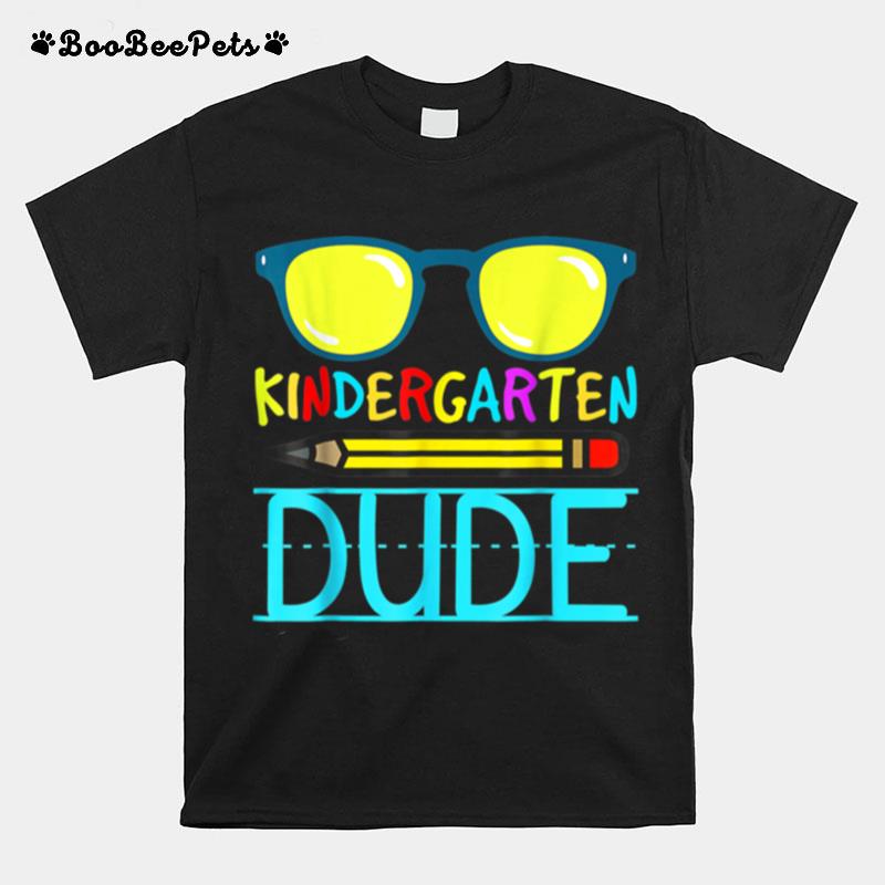 Kindergarten Dude First Day Back Trendinh T-Shirt