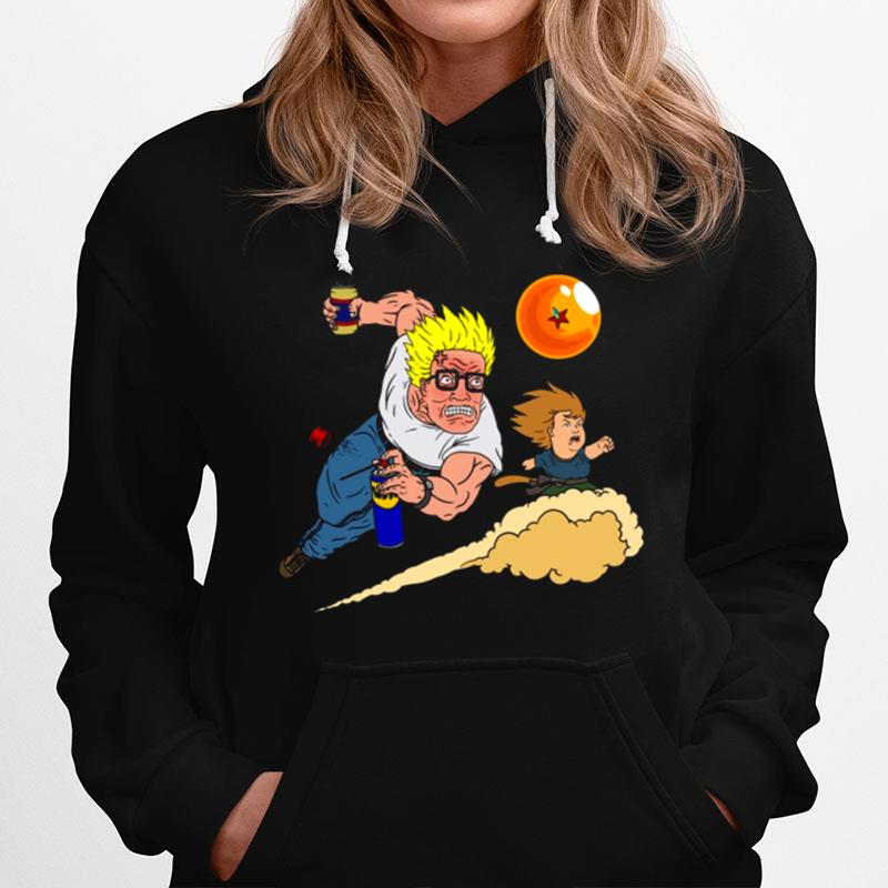 King Of The Z Dragon Ball Z Crossover Hoodie