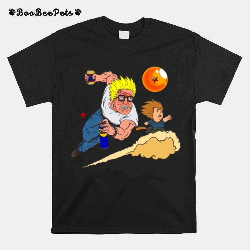 King Of The Z Dragon Ball Z Crossover T-Shirt