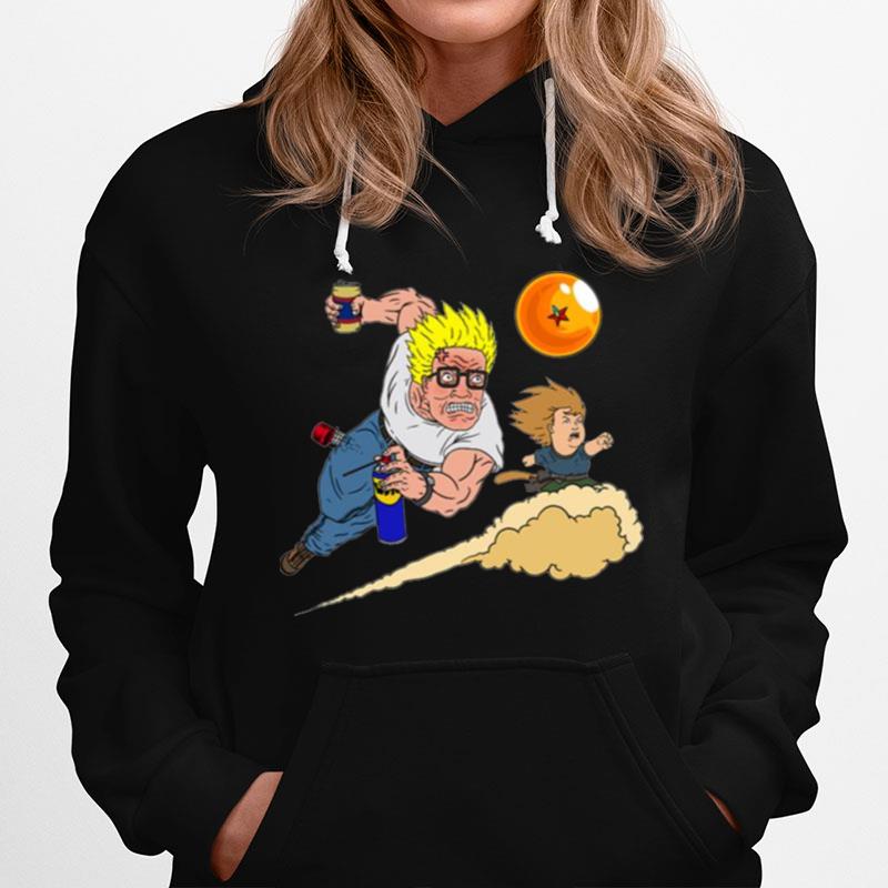 King Of The Z King Of The Hill Dragon Balls Parody Hoodie