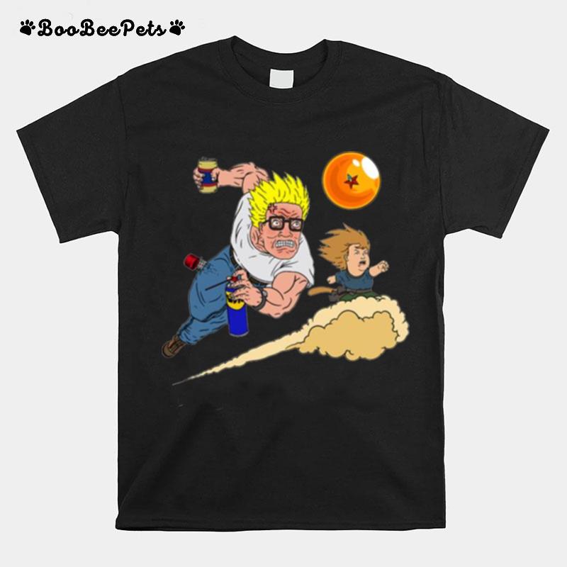 King Of The Z King Of The Hill Dragon Balls Parody T-Shirt