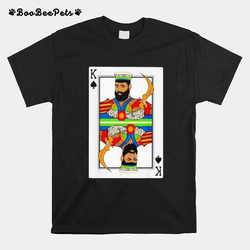 King Spades African American Card Halloween T-Shirt