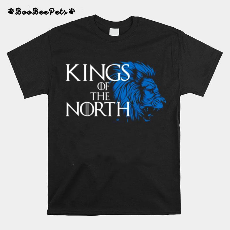 Kings Of The North Game Of Thrones Detroit Lions T-Shirt