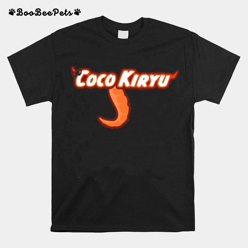 Kiryu Coco Hololive Orange Design T-Shirt