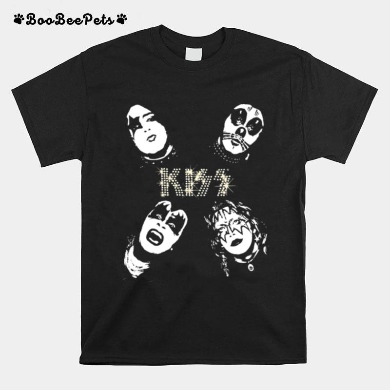 Kiss Band 1974 Poster T-Shirt