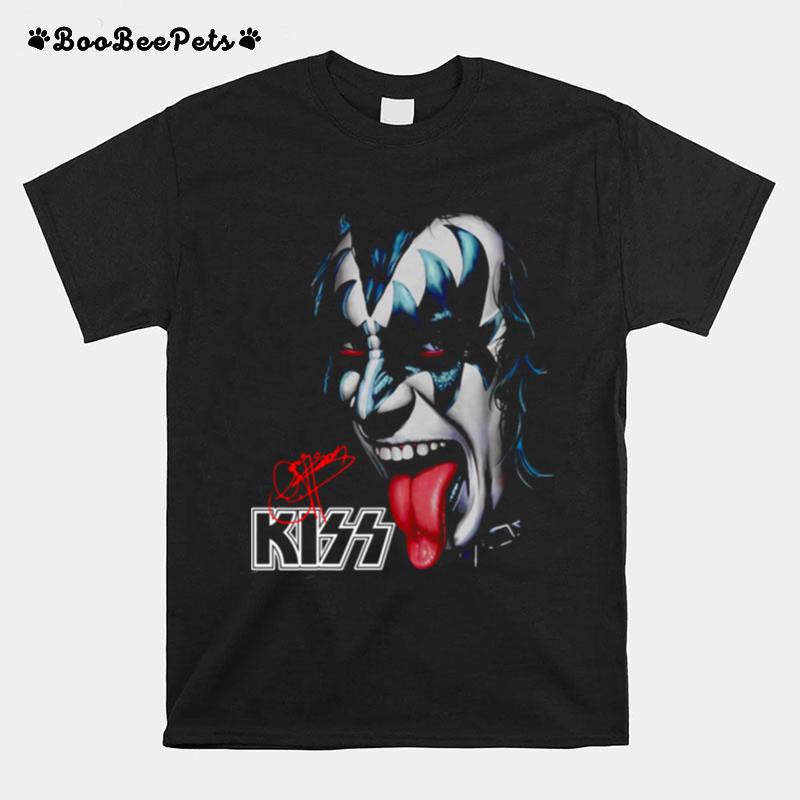 Kiss Band Face Signature T-Shirt