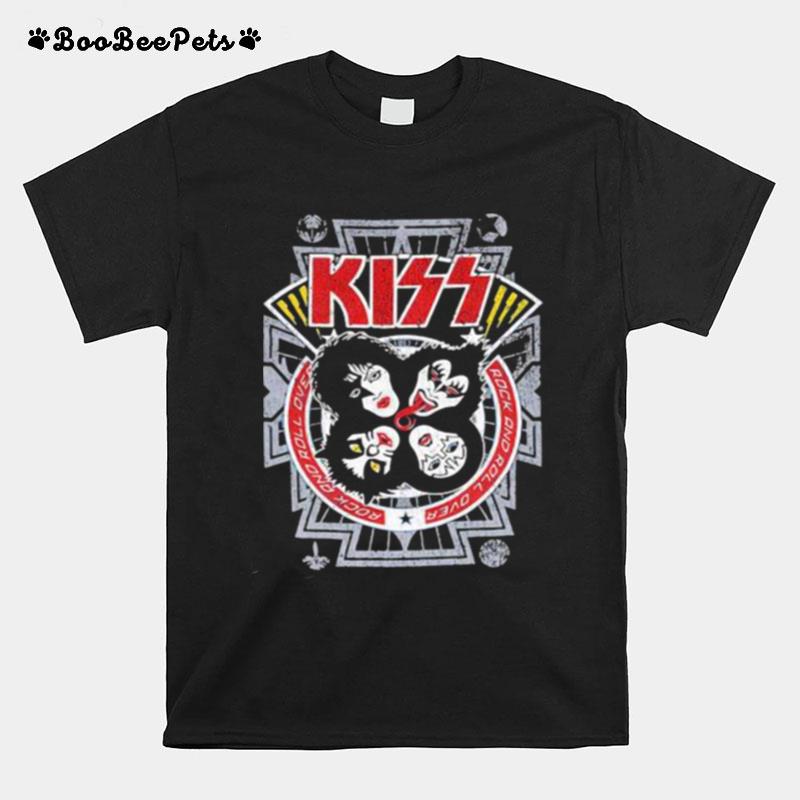 Kiss Rock And Roll Lover Rock And Roll Over T-Shirt