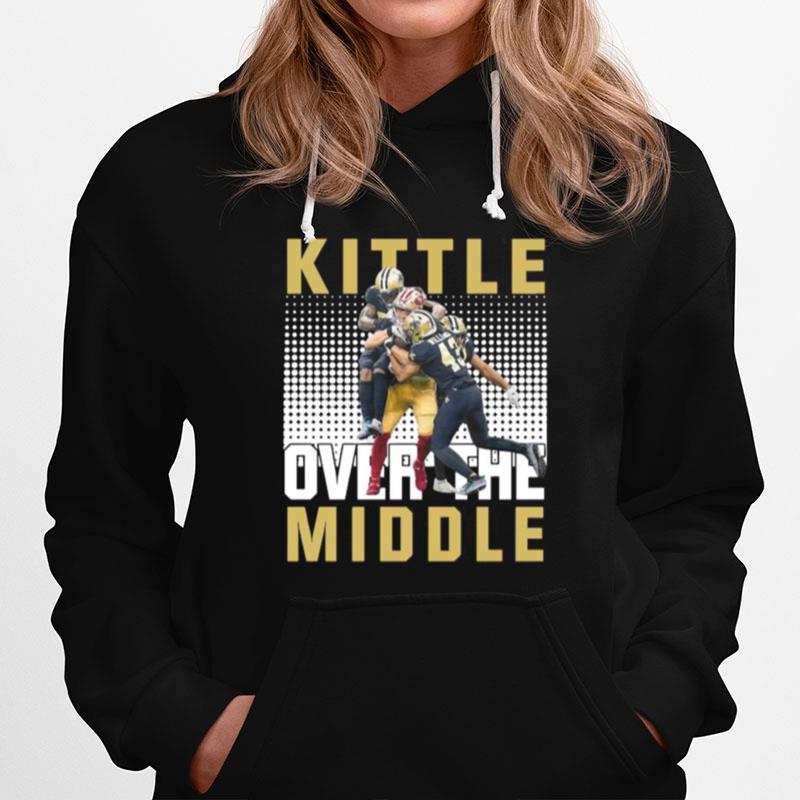 Kittle Over The Middle Football Hoodie