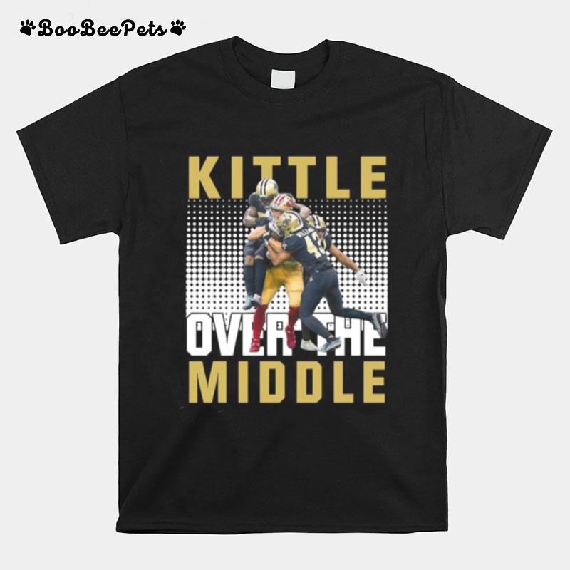 Kittle Over The Middle Football T-Shirt