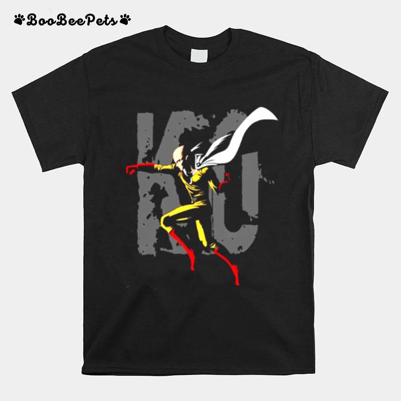 Knock Out One Punch Man Fist Saitama T-Shirt