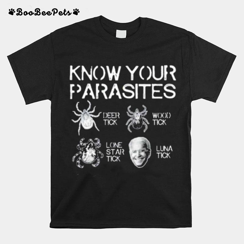 Know Your Parasites Tick Biden T-Shirt