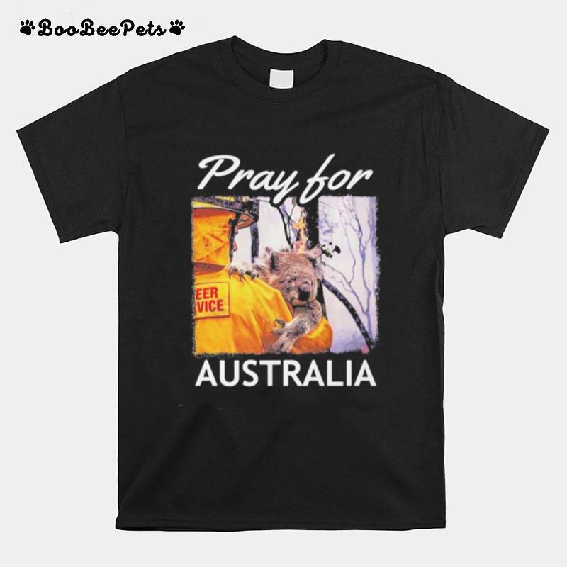 Koalas Pray For Australia T-Shirt