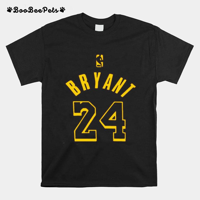 Kobe Bryant 24 Nba Basketball Logo T-Shirt
