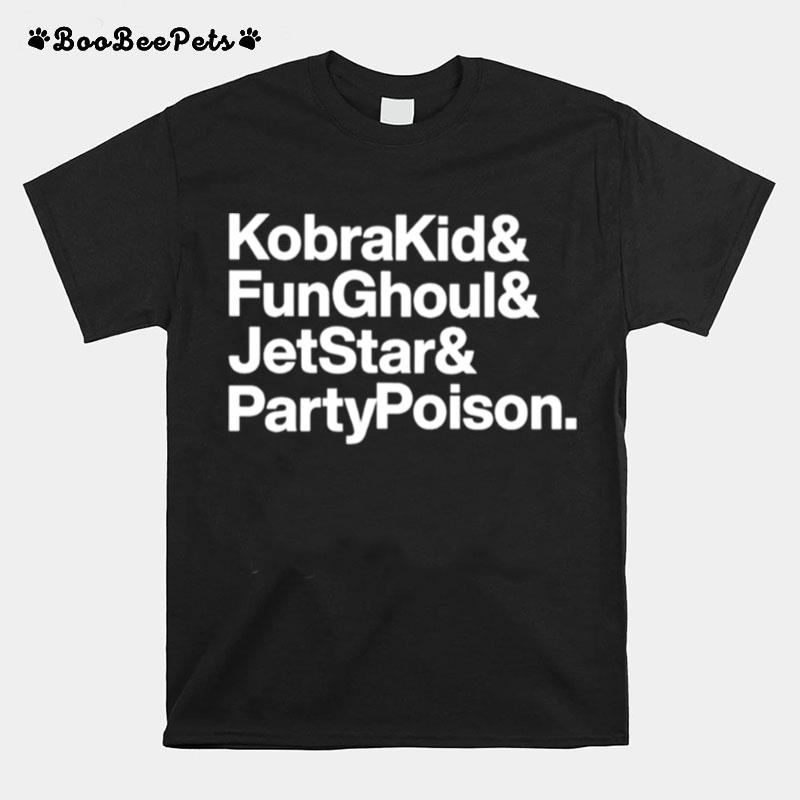 Kobrakid Funghoul Jetstar Partypoison T-Shirt