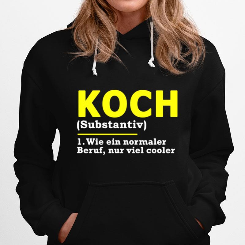 Koch Definition Beruf Hoodie