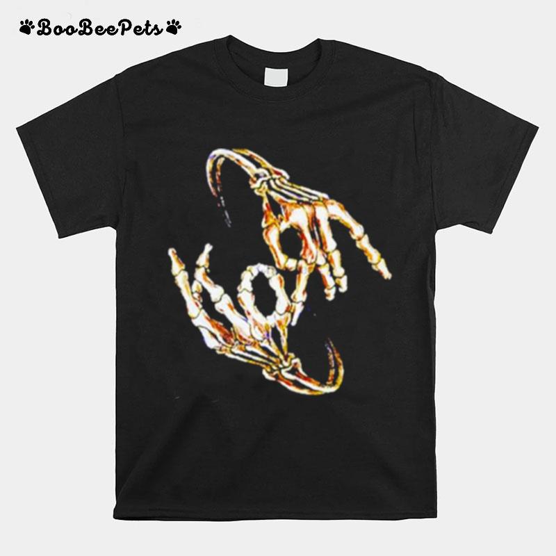 Korn Skeleton Fingers Logo T-Shirt