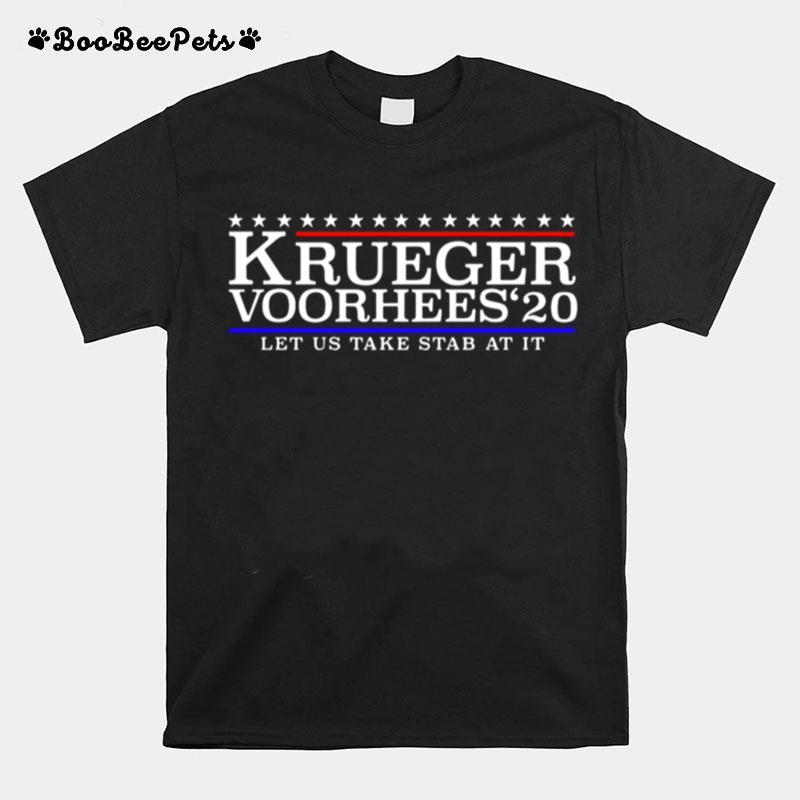Krueger Voorhees 20 Let Us Take Stab At It T-Shirt