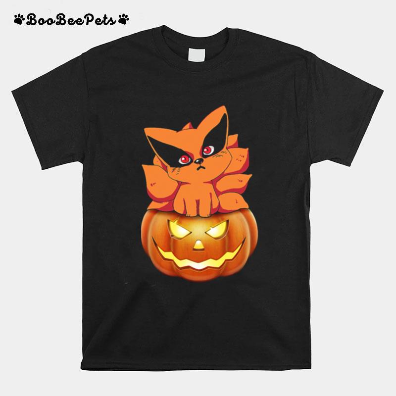 Kurama Pokemon Pumpkin Halloween T-Shirt