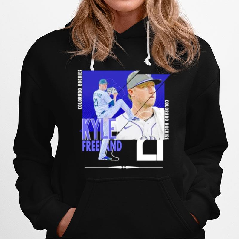 Kyle Freeland Colorado Rockies Baseball Poster Hoodie