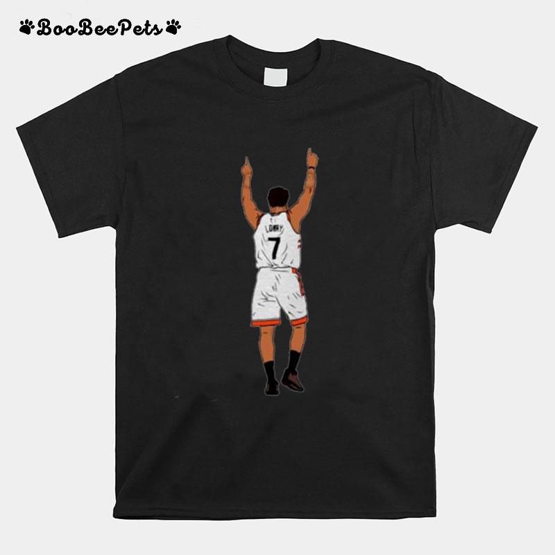 Kyle Lowry Miami Heat Pointing Up T-Shirt