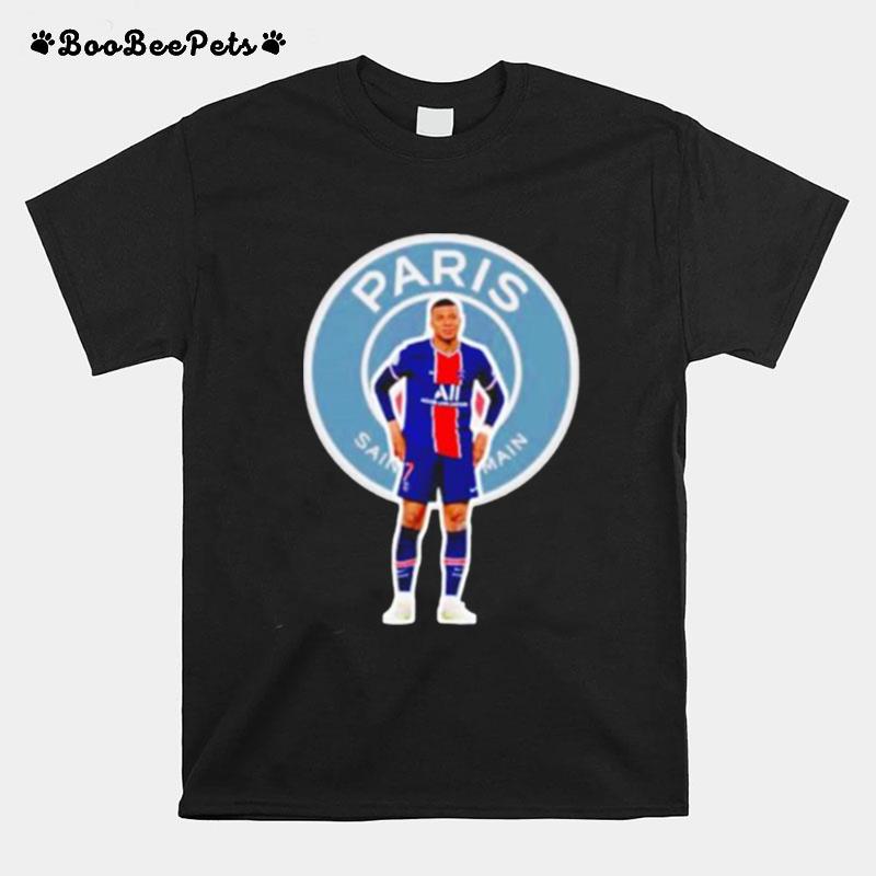 Kylian Mbappe Soccer Paris Saint Germain T-Shirt