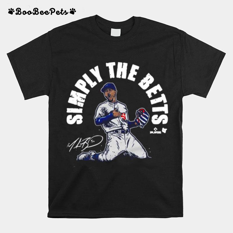 La %E2%80%93 Mlbpa Simple The Betts T-Shirt