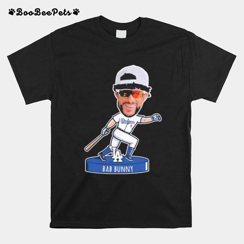 La Los Angeles Dodgers Bad Bunny Dodgers Meme T-Shirt