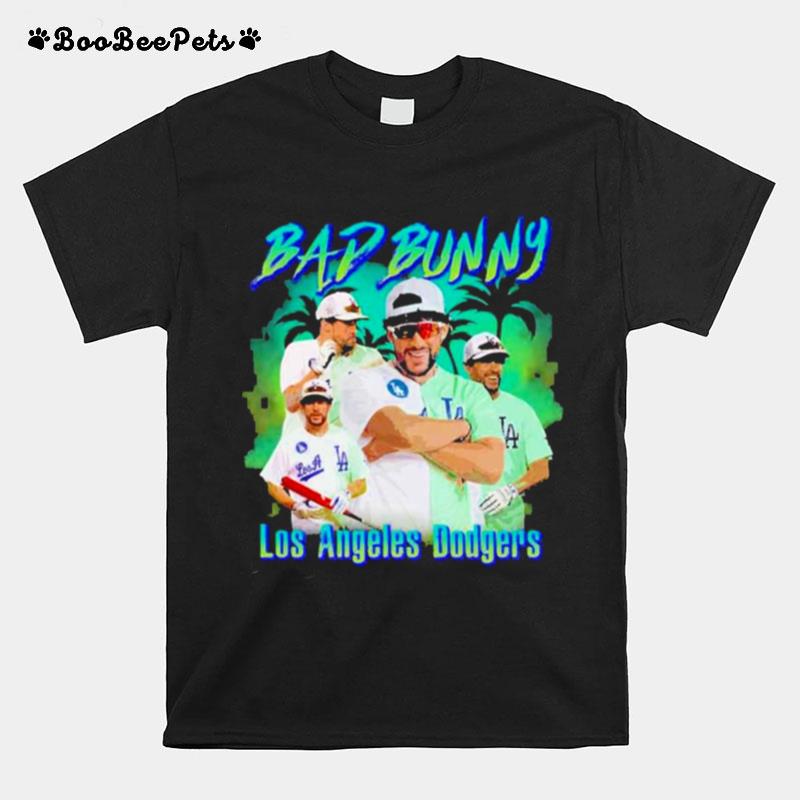 La Los Angeles Dodgers Bad Bunny Dodgers T-Shirt