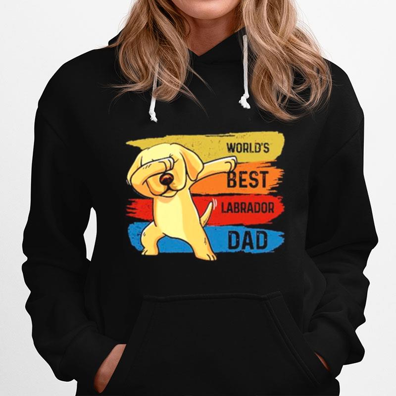 Labrador Babbing Worlds Best Labrador Dad Hoodie