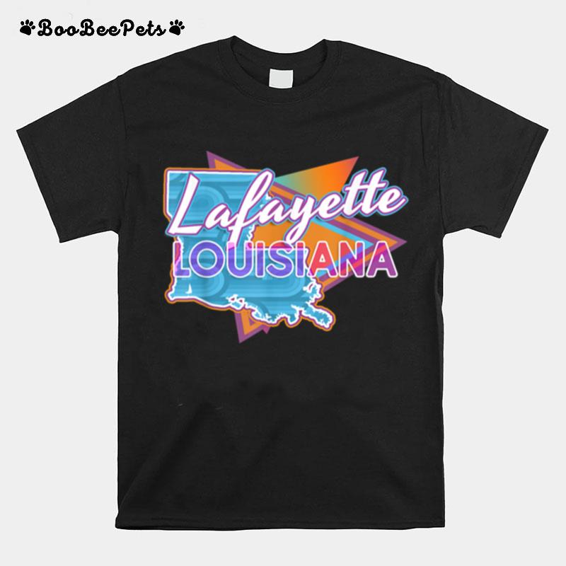 Lafayette Louisiana Vintage Retro Throwback T-Shirt