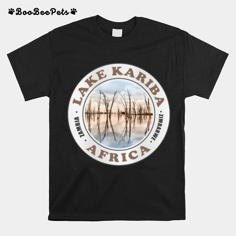 Lake Kariba Africa Circled Logo T-Shirt